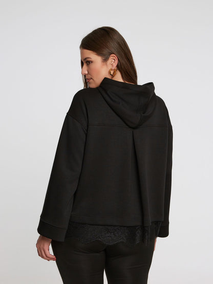 8401.1015 Hoodie Sweatshirt Top - Brown Loft
