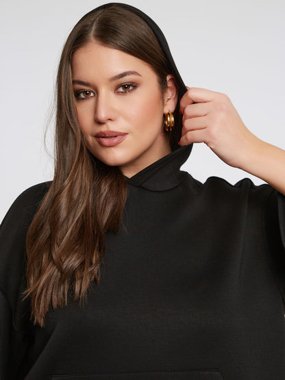8401.1015 Hoodie Sweatshirt Top - Brown Loft