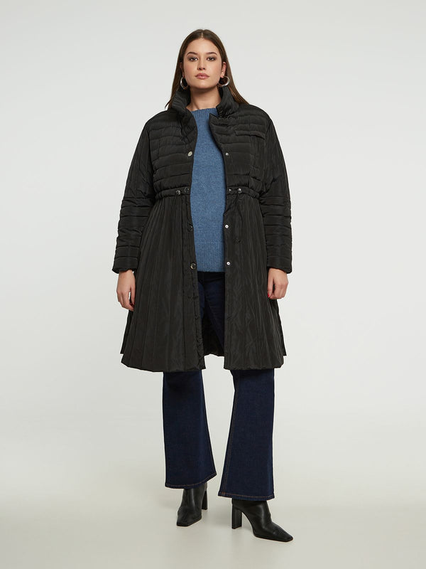 8404.4002  Quilted Long Line Coat معطف طويل مبطن