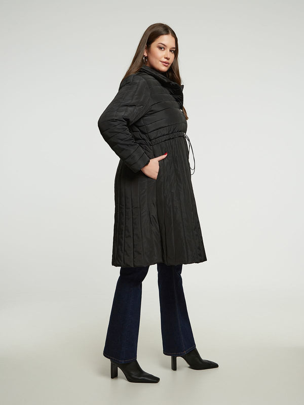 8404.4002  Quilted Long Line Coat معطف طويل مبطن