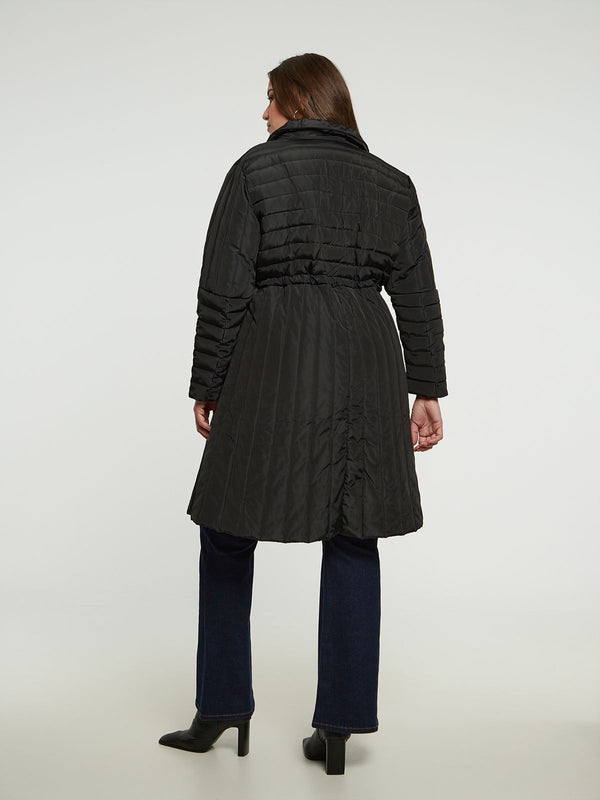 8404.4002  Quilted Long Line Coat معطف طويل مبطن