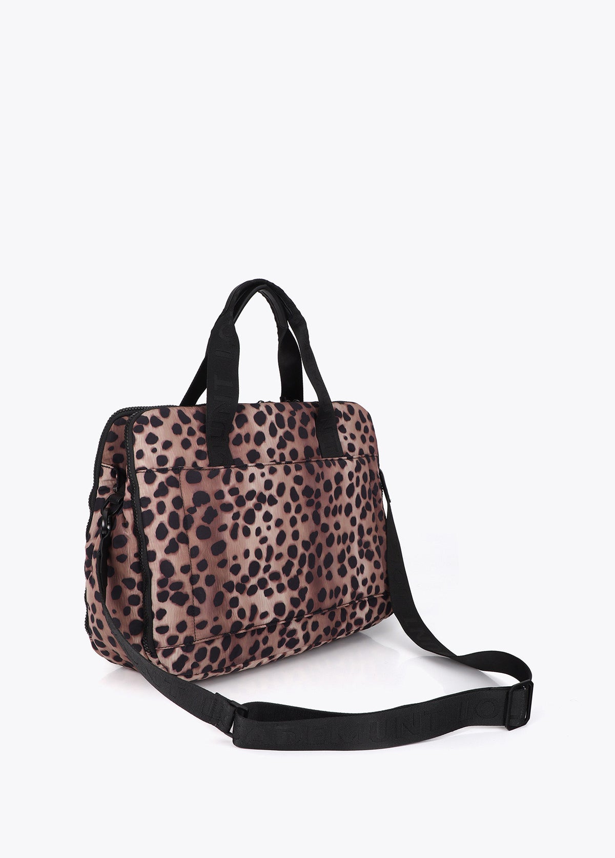 LF2612015 Nylon Laptop Bag with Animal Print