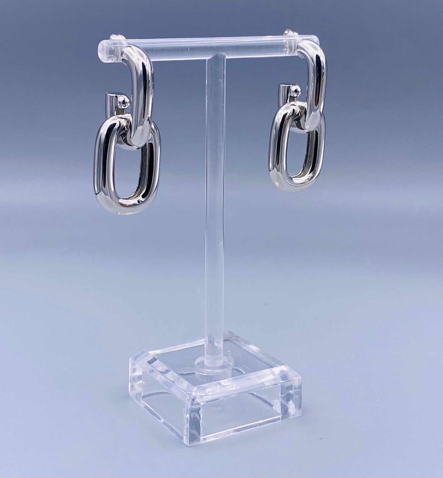 Oval Link Earrings - NF1064E-2