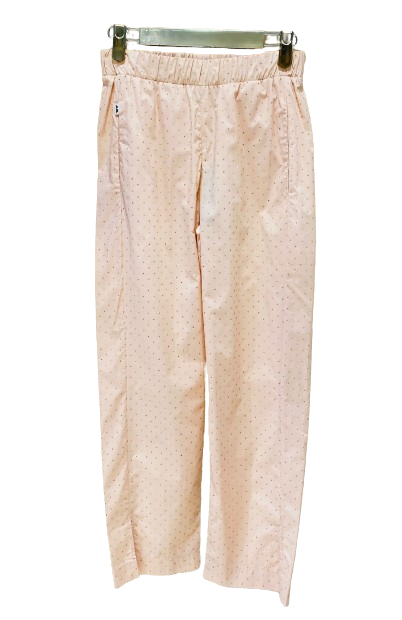 JPE24PA213 Polka Gold Dot Patterned Pants البولكا الذهب نقطة منقوشة السراويل