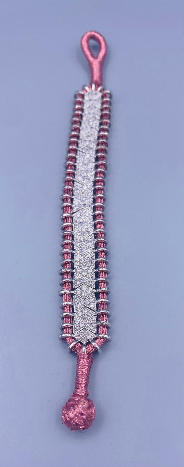 Diamond Zigzag in M.Pink
