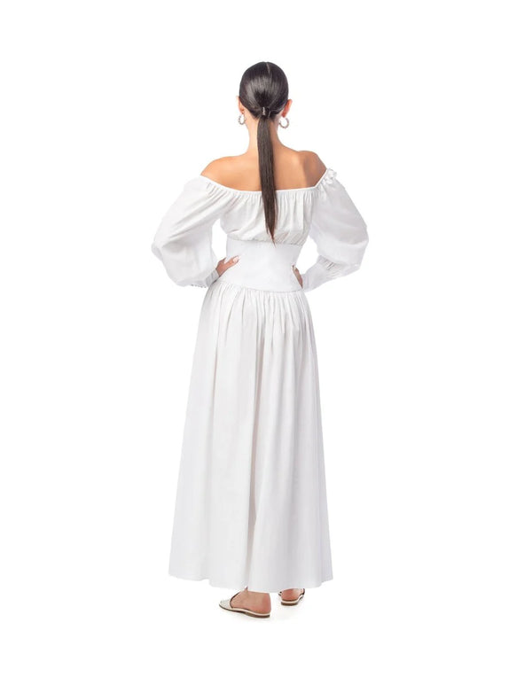 Port Grimaud Long Dress فستان بورت جريمود الطويل