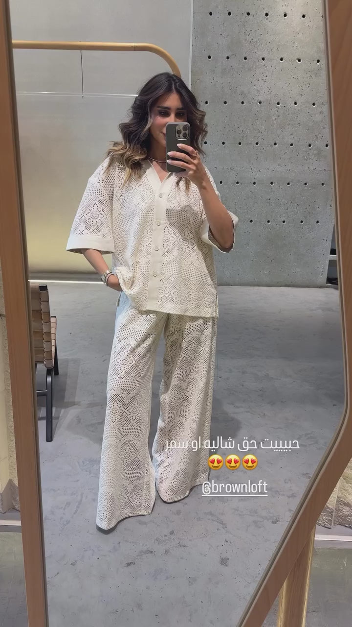 63-7073  Knitted Shirt قميص محبوك