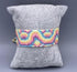 Rainbow Clouds 3.0 B-M سوار من خيوط مضفرة عريضة - Brown Loft
