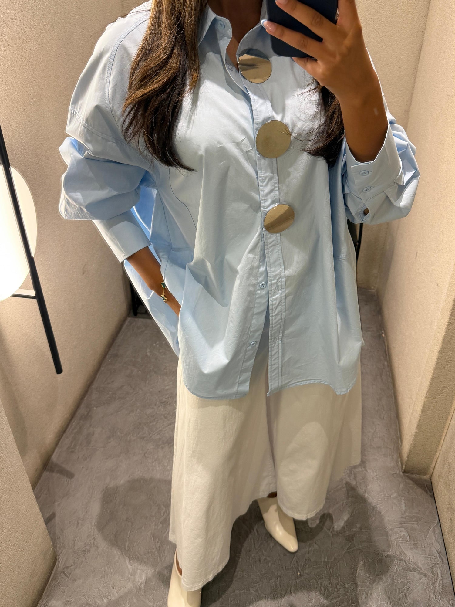 MJ264782 Oversized Shirt قميص واسع