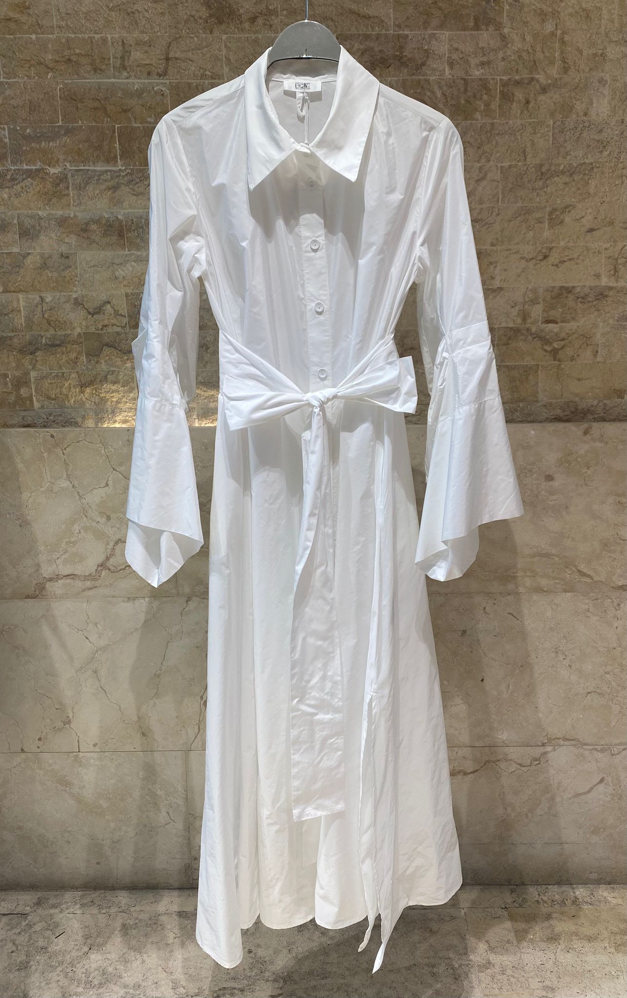 26SS-BZ2160 Belted Maxi Dress - Brown Loft