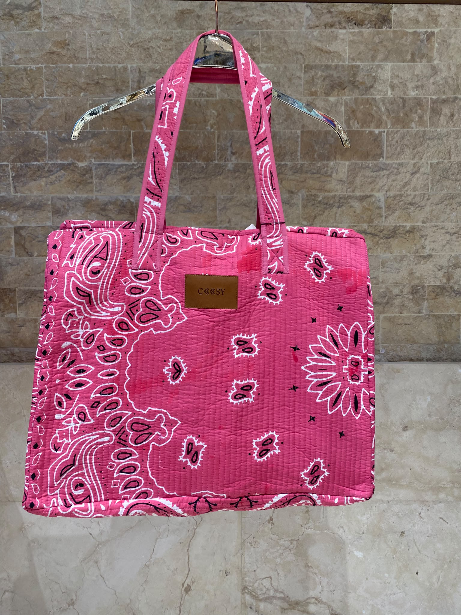 Bohara Quilted Shopper Bag