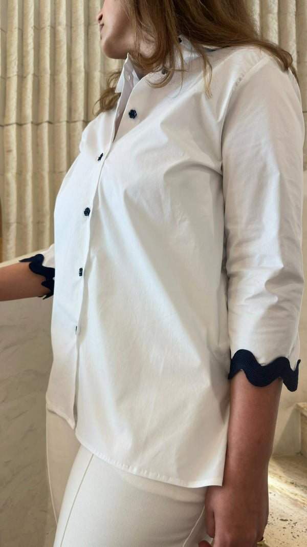 33606 Classic Collared Cotton Shirt