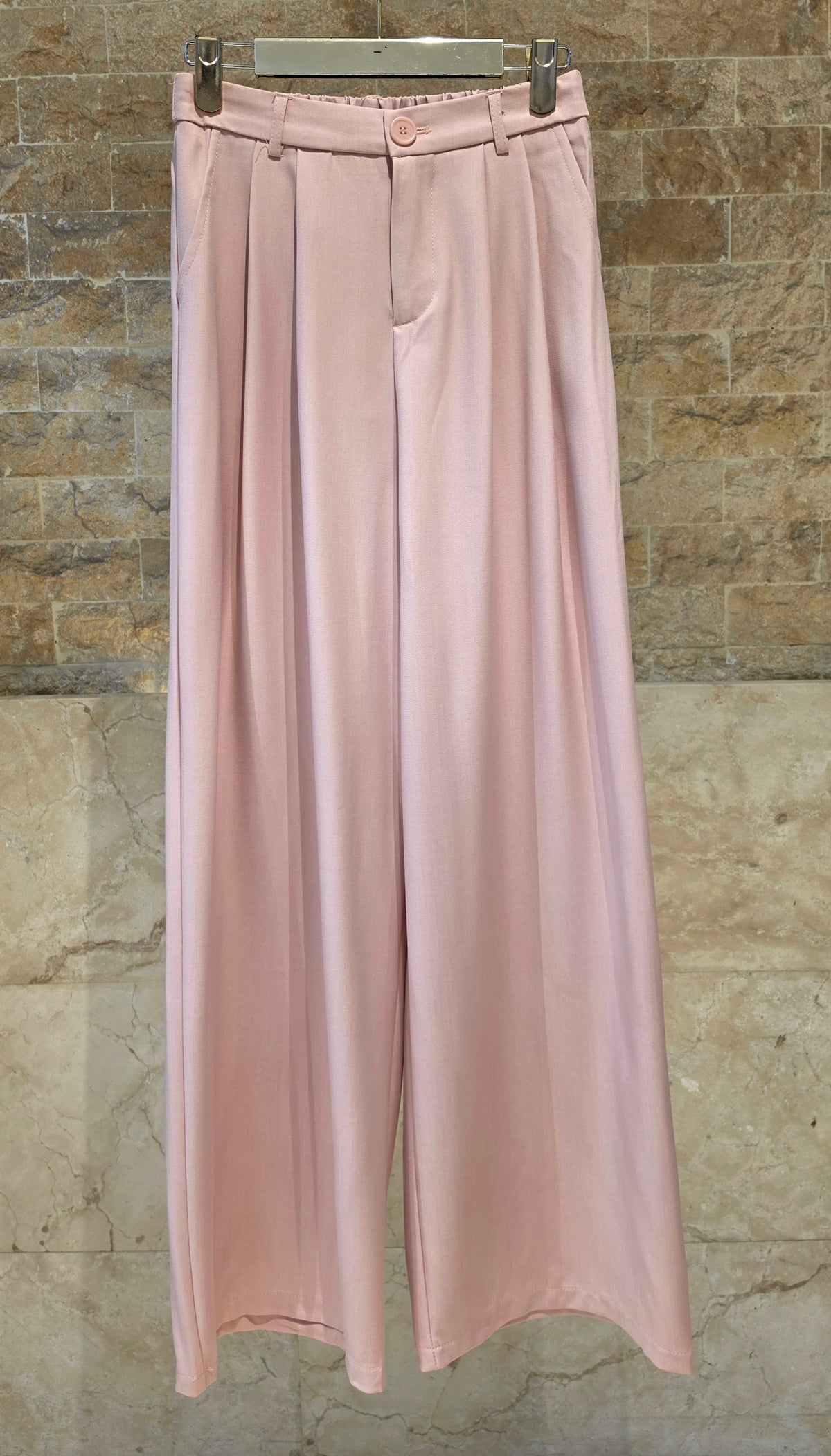 JM33603 Wide Leg Pleated Pants