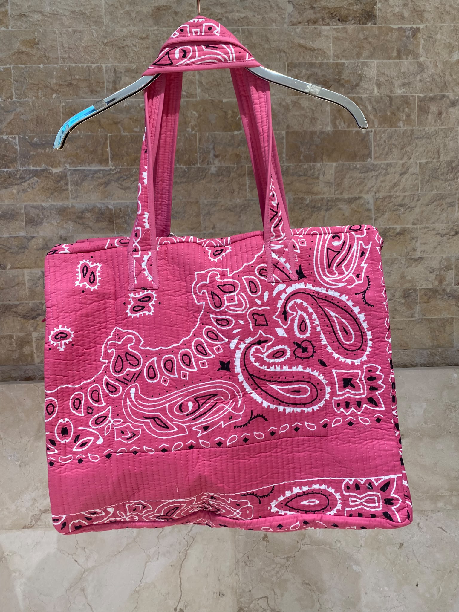 Bohara Quilted Shopper Bag