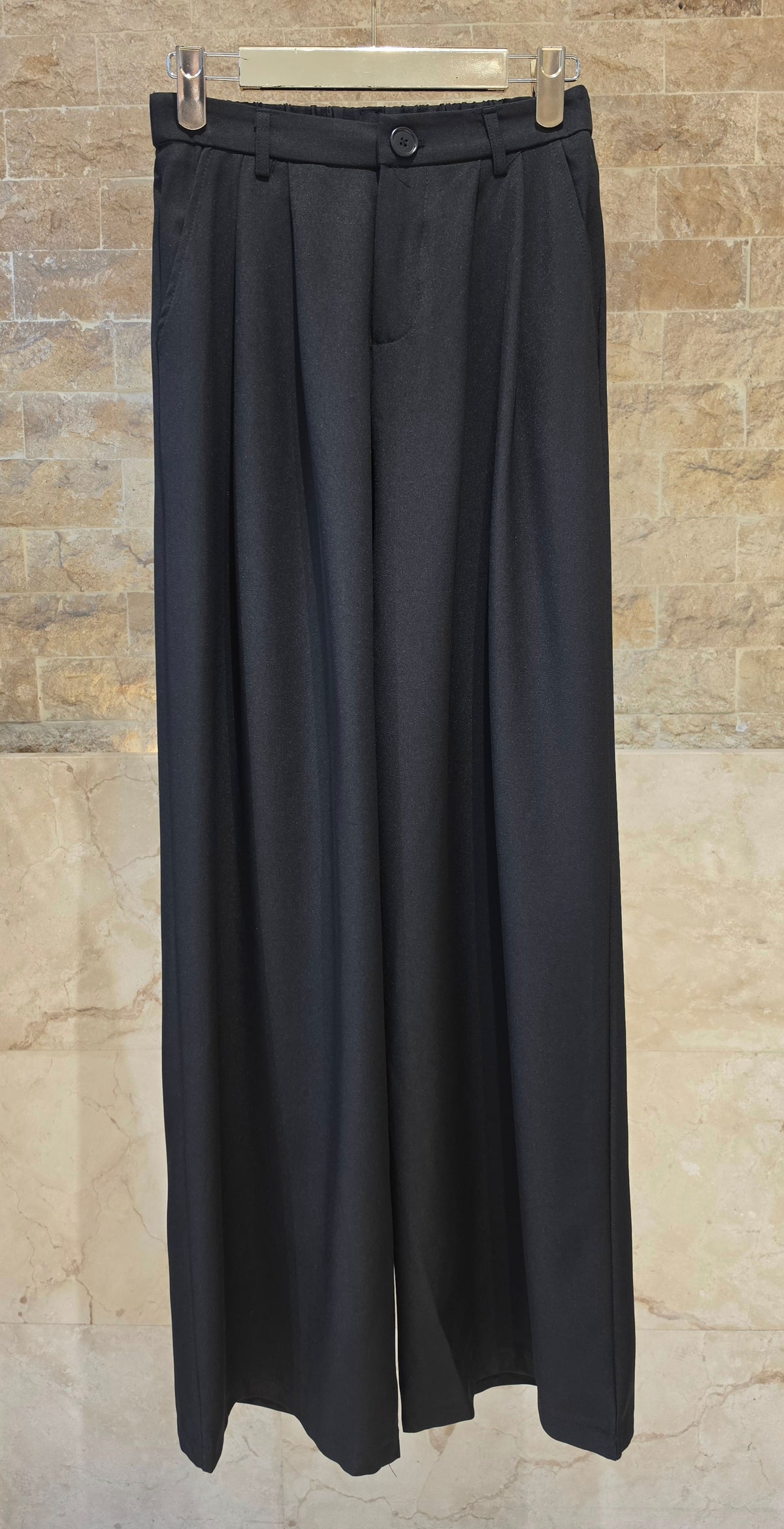 JM33603 Wide Leg Pleated Pants