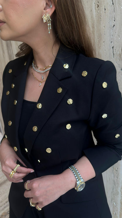 MS2602016 Tailored Jacket - Brown Loft