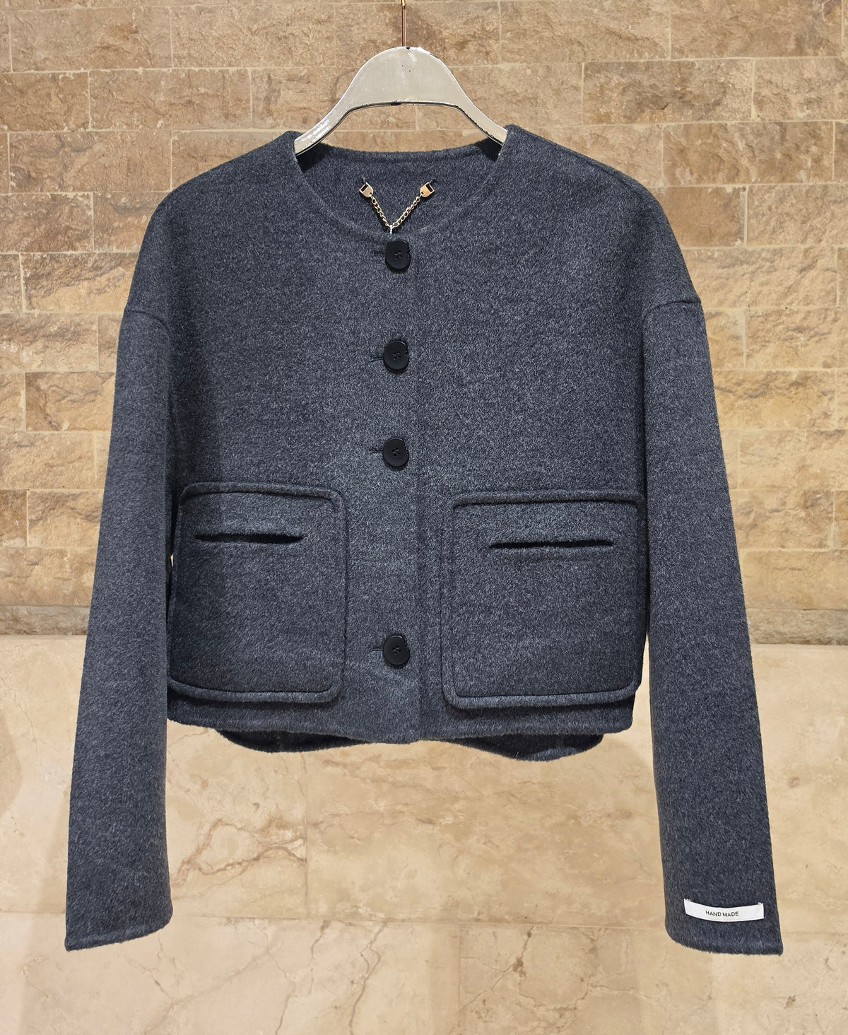 Karen Wool &amp; Cashmere Blend Jacket