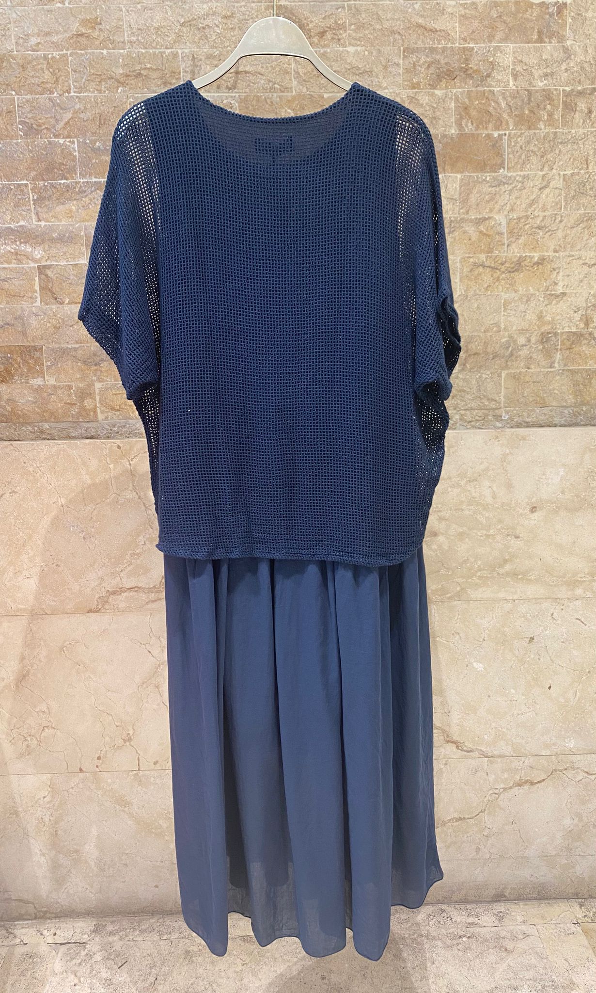 DB14456 Layered Dress فستان متعدد الطبقات