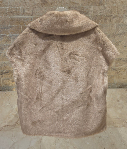Emily Faux Fur Sleeveless Vest