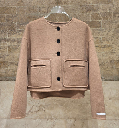 Karen Wool &amp; Cashmere Blend Jacket