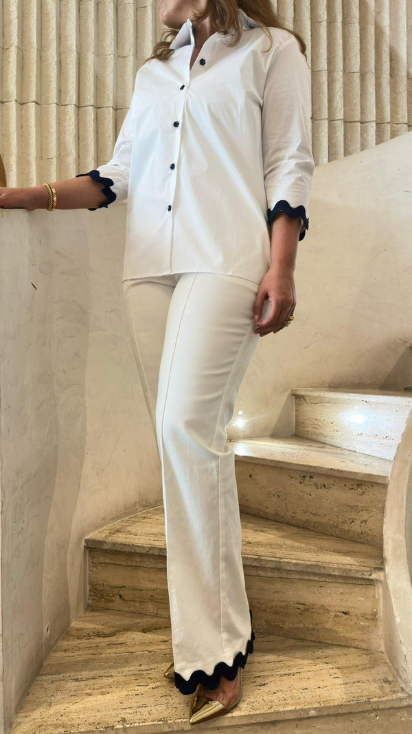 33606 Classic Collared Cotton Shirt