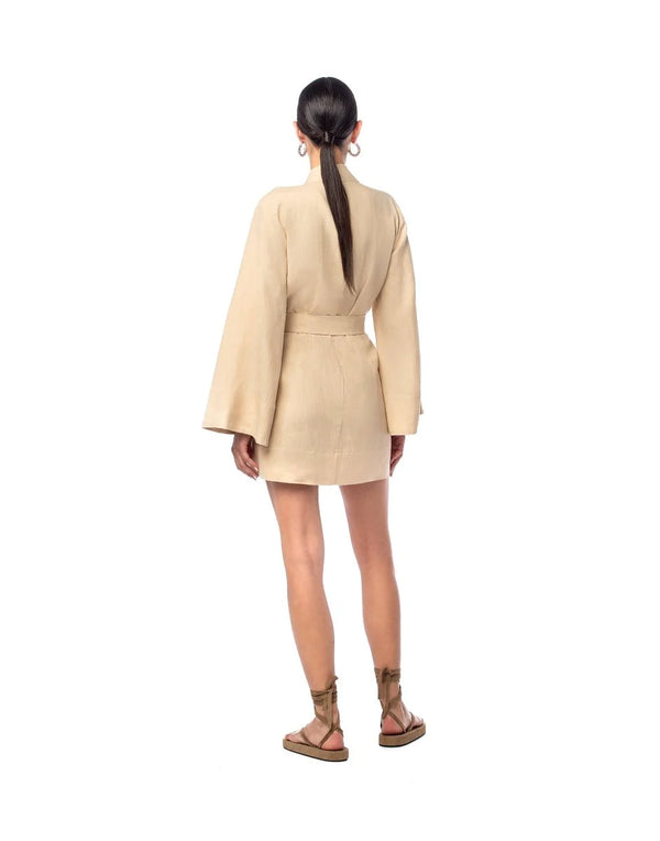 St. Raphael Mini Dress Kimono فستان سانت رافائيل الصغير كيمونو