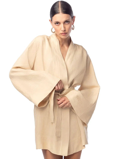 St. Raphael Mini Dress Kimono