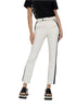 Pants with Faux Leather Stripe - LS2414018