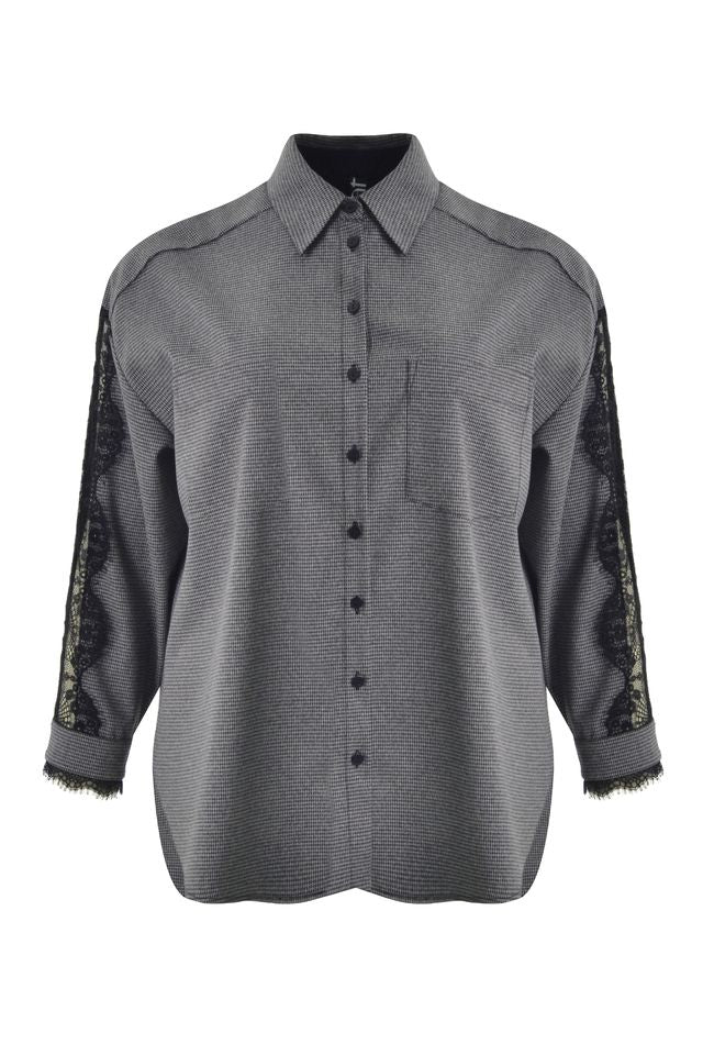 Lace Detail Shirt &amp; Jogger Set 8601.3042/2066
