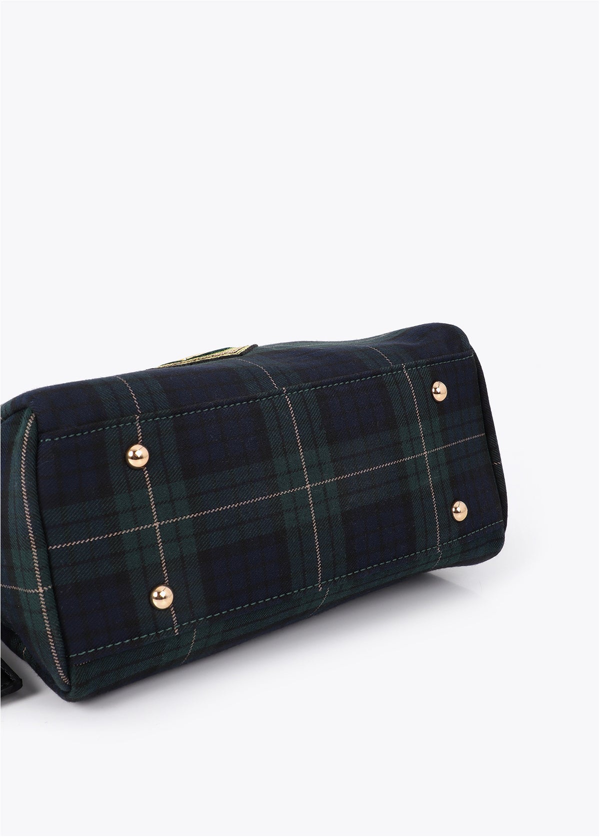 LF2612001 Tartan Fabric Toiletry Bag