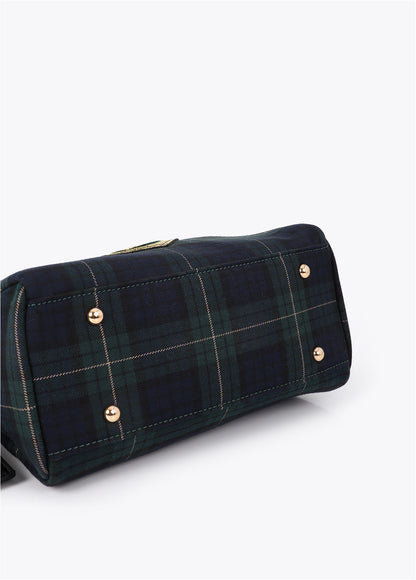LF2612001 Tartan Fabric Toiletry Bag