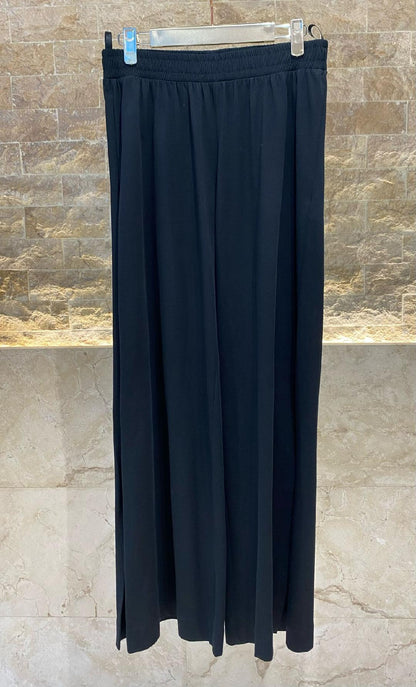 High Waist Wide Leg Cotton Pants - 8301.2070 - Brown Loft