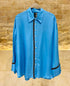 Oversized Linen Long Back Shirt - 8301.3015 - Brown Loft