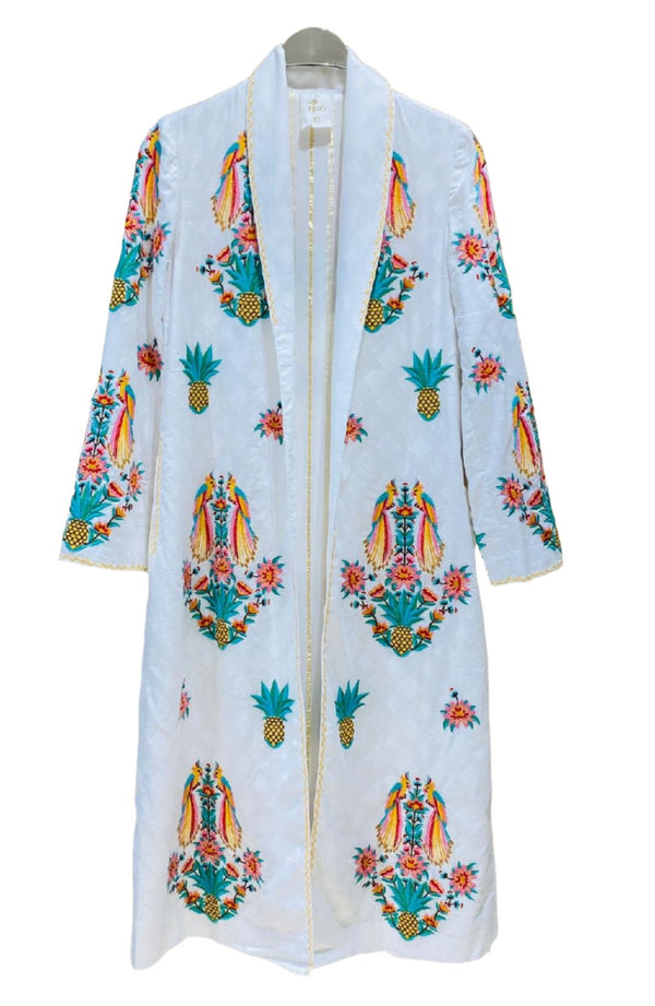 Embroidered Campanula Coats