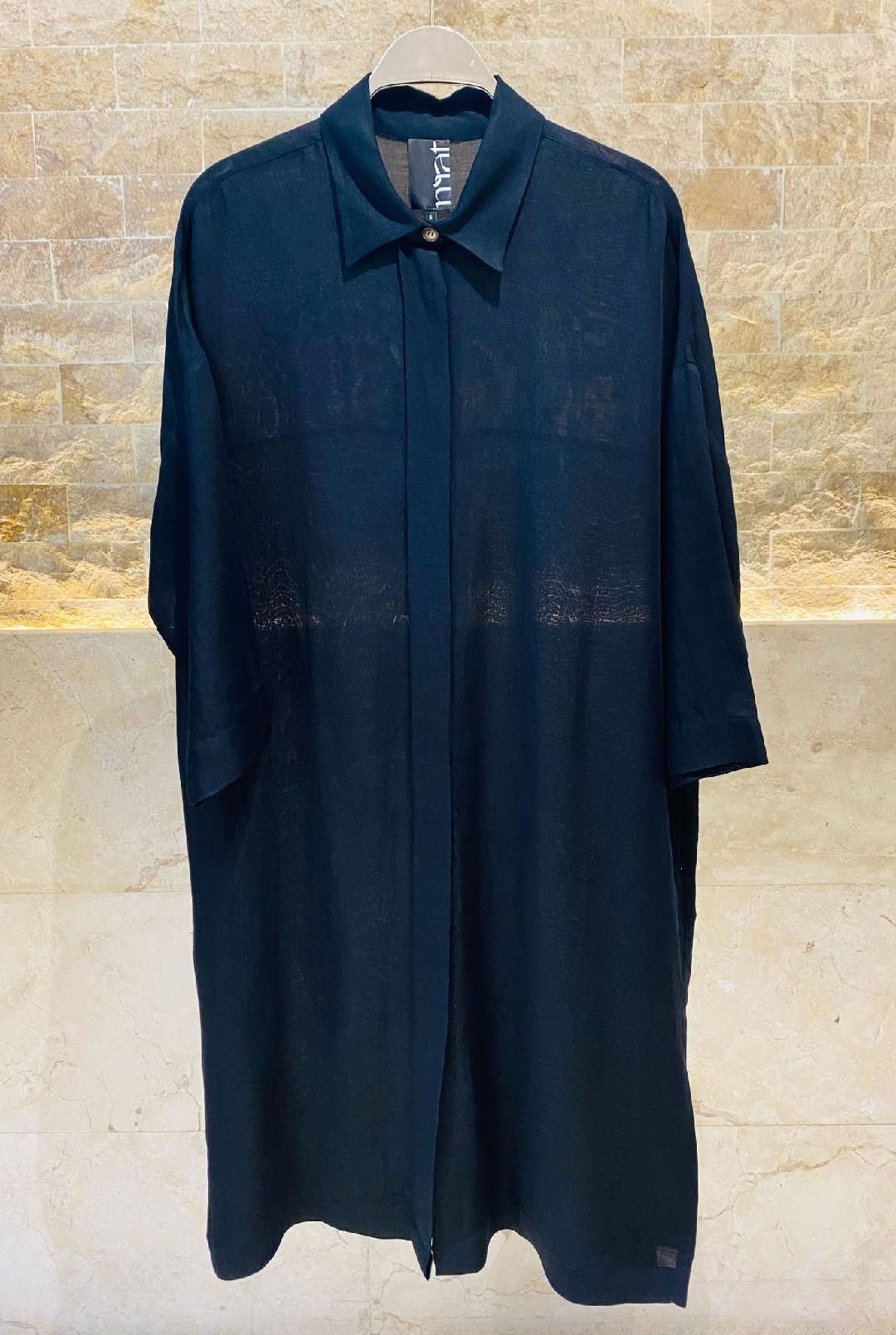فستان لينين واسع 8301.7134