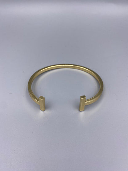 Open Bracelet with T Bar