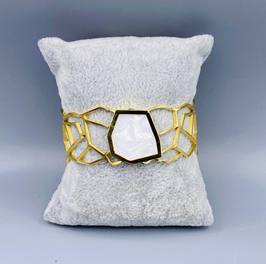 Geometry Open Cuff Bracelet - CPU010