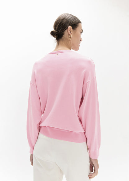 LF2611026 V Neck Sweater Top