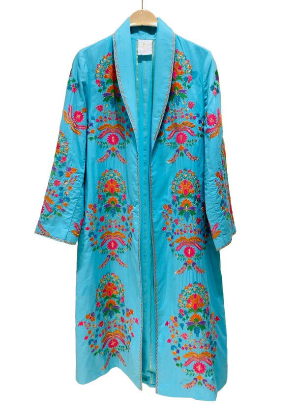 Embroidered Campanula Coats