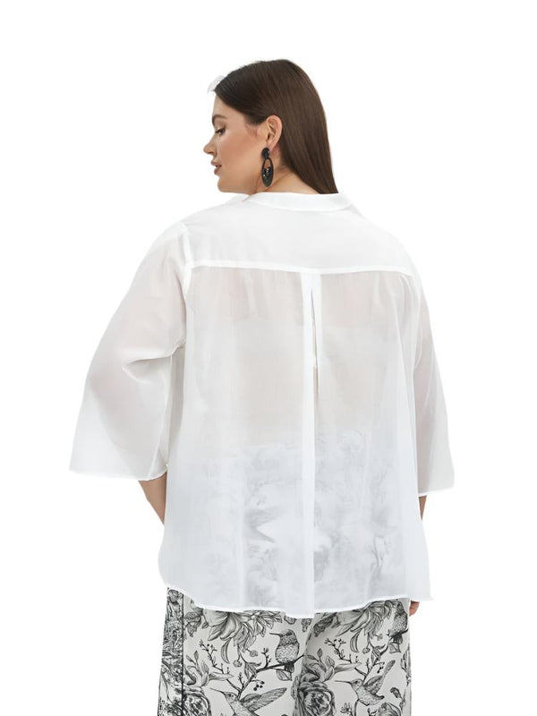 8101.1053 Oversized Cotton Top أعلى القطن المتضخم