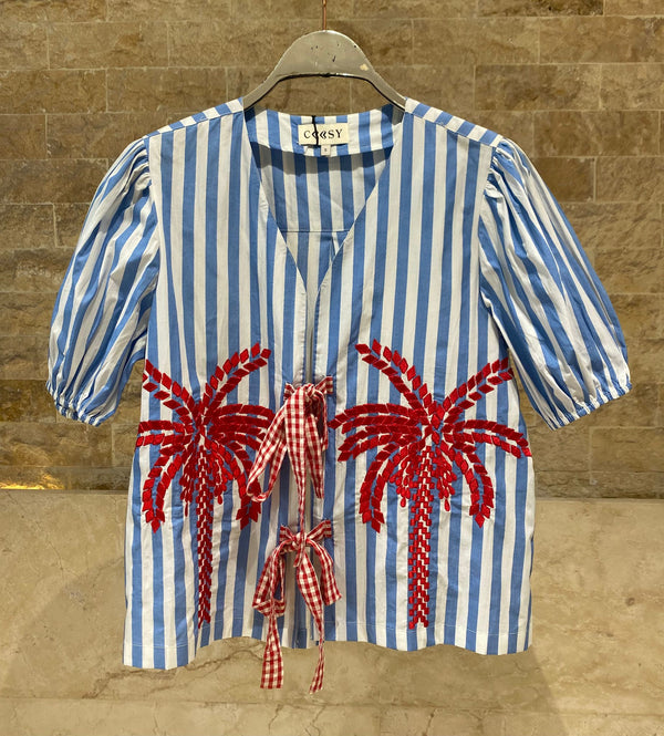 Vulcano Striped Top and Pants قميص وبنطال مخطط