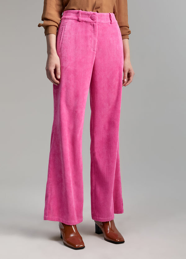 MF2414009 (Wide Leg Corduroy Pants) سروال قصير واسع الساق