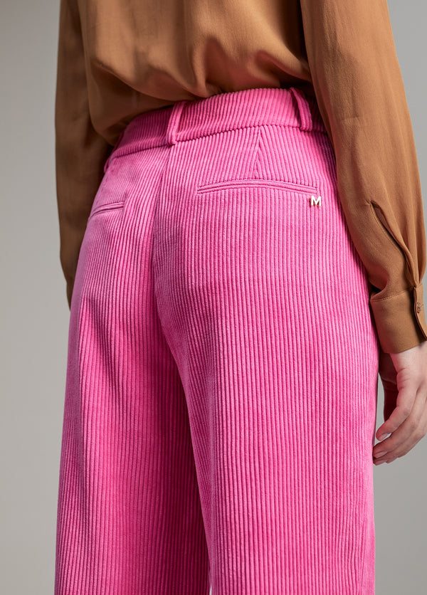 MF2414009 (Wide Leg Corduroy Pants) سروال قصير واسع الساق