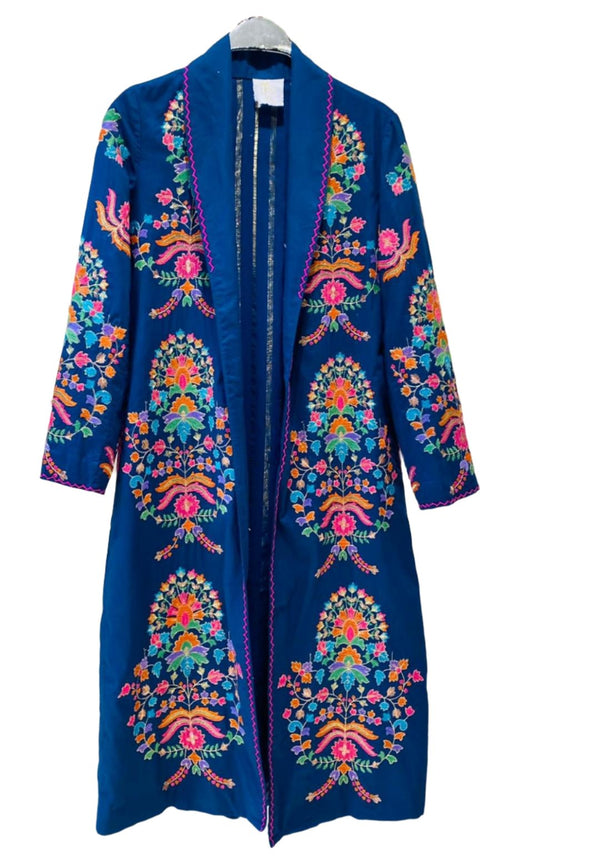 Embroidered Campanula Coats