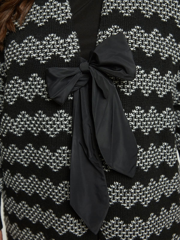 8401.5031  Zigzag Knit Cardigan كارديجان متعرج محبوك